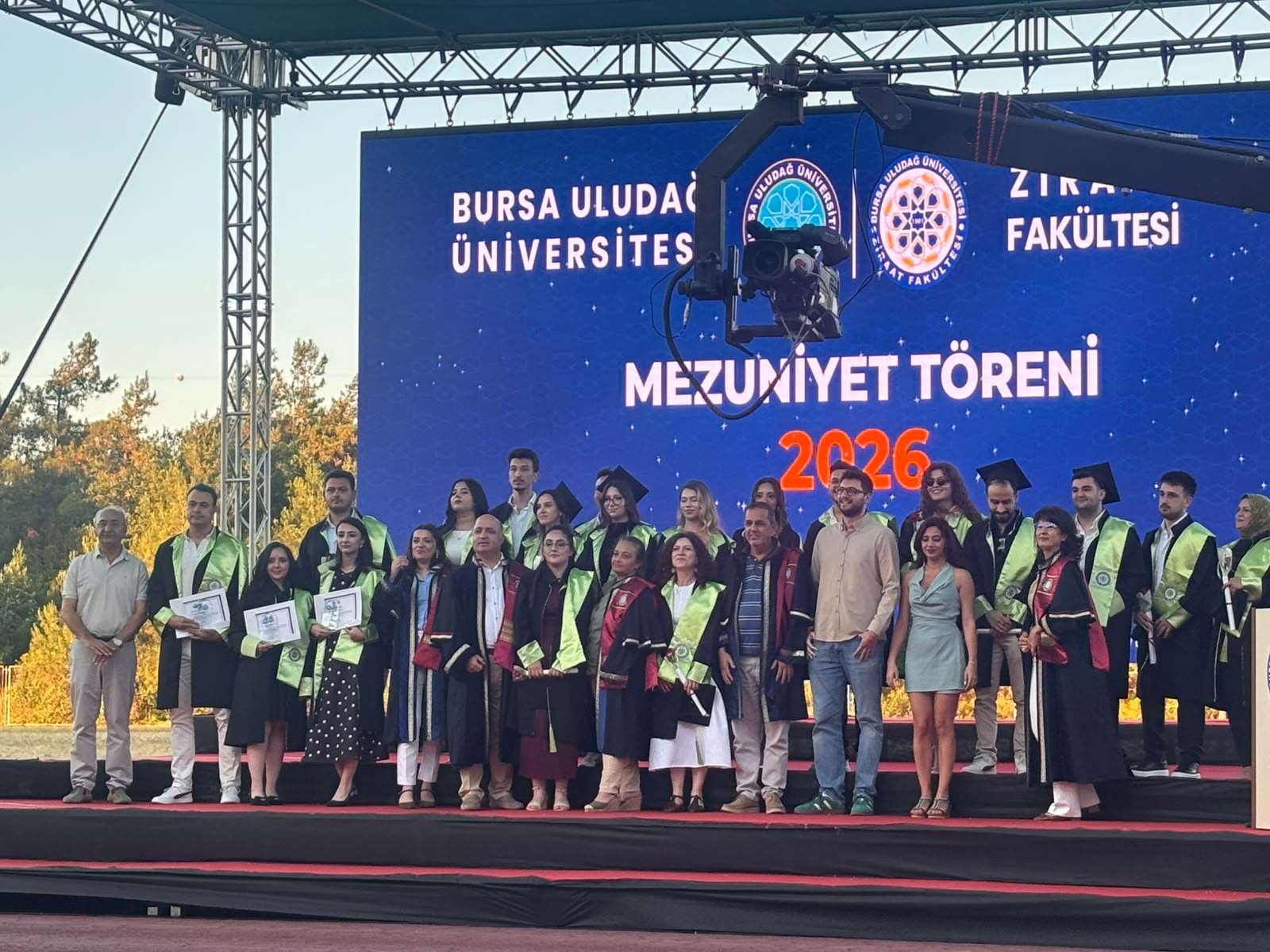 Ziraat Fakültesi 2025-2026 Akademik Yılı Mezuniyet Töreni Gerçekleştirildi